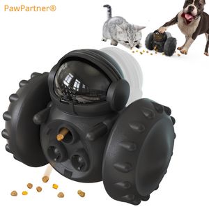 Dog Toys Chews PawPartner Tumbler Interactive Increases Pet IQ Slow Feeder Labrador French Bulldog Swing Training Food Dispenser 230424