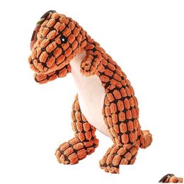 Jouets pour chiens à mâcher jouets à mâcher pour animaux de compagnie animaux âne dinosaure petit singe en forme de chien morsure en velours côtelé jouet de dentition en peluche pour petits chiens Tra Dhryl