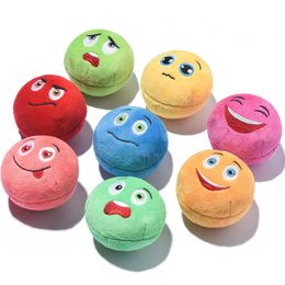 Dog Toys Chews Pet Play Squeakers Ball kauwen ophalen heldere ballen Leveringen Puppy Interactive Cat 230307