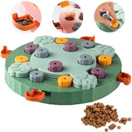 Dog Toys Chews Pet Puzzle Slow Feeder Toys Interactive Interessant Interessant Im Large verbeteren voor trainingsgame -accessoires 230307