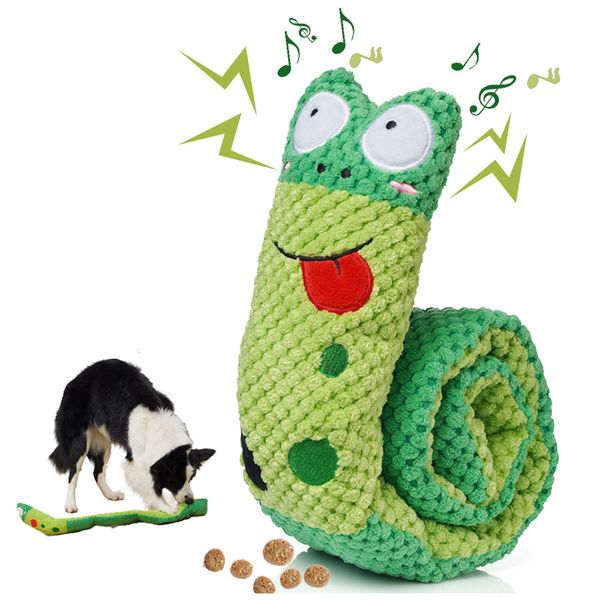 Jouets pour chiens à mâcher Puzzle grinçant en peluche jeu de reniflage IQ formation recherche de nourriture chiot molaire pour petits moyens grands produits pour animaux de compagnie 221122