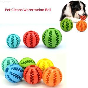 Jouets pour chiens à mâcher en Silicone pour animaux de compagnie, balle interactive, résistante aux morsures, jouet à mâcher pour petits chiens, nettoyage des dents, balle élastique, produits pour animaux de compagnie 5/6/7cm