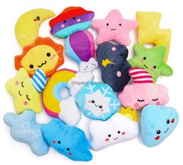 Jouets pour chiens mâche petit chiot Durable pour chiens de dentition mignon peluche grinçant cordes fiables mâcher goutte livraison 2022 Amazv