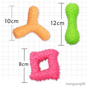 Jouets pour chiens à mâcher, jouet molaire couinant et pointu pour chiens de petite et moyenne taille, Chihuahua, bouledogue français, jouets à mâcher durables pour animaux de compagnie, accessoires de nettoyage des dents