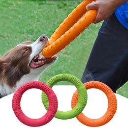 Dog Toys Chews Toy Training Ring Puller Puppy Flying Disk Chewing Outdoor Interactive Game Play Supplies Zabawki DLA PSA 230818