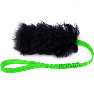 Jouets pour chiens à mâcher Jouet de remorqueur avec balle en caoutchouc Bungee Interactive Pet Corde en peau de mouton pour Pitbull Petits à grands chiens Exercice en plein air 230628