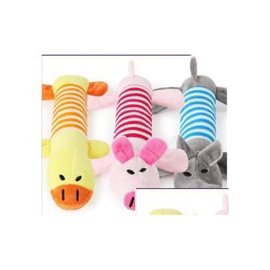 Jouets pour chiens à mâcher en gros peau pipi animal de compagnie jouet transfrontalier en peluche son long animal 20 pcs/lot L603 livraison directe 202 Dhzlj