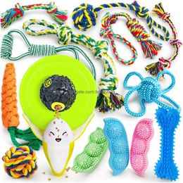 Jouets pour chiens à mâcher XL à mâcher pour les mâcheurs agressifs de grande race, résistants, indestructibles, durables, dentition pour chiots, corde en coton robuste, Dr Amu4L