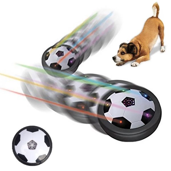 Jouets pour chiens ChewsLevitate Suspending Soccer Ball Football avec lumière LED Interactive Smart Sensing Auto Electronic Ball Dog Toy 230727