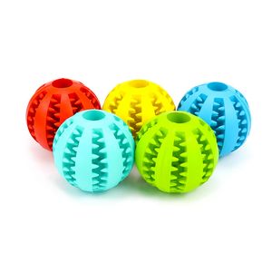 Jouets Dog Toys Ballons de dentition Durable Chiens Puzzle Chew The Playing Pour Puppy Petite Grande Grande Doggy Nettoyage Chewing Jouer Treat Distribution