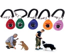 Clicker de formation pour chiens avec bracelet de poignet réglable Click Aid Trainer Aid Key pour la formation comportementale549N348C228E8903865