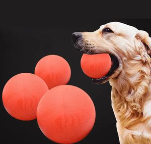 Formation de chien Balle de caoutchouc bitsiste interactif avec corde solide élastique en peluche en peluche molaire