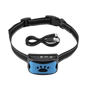 Dispositif d'entraînement pour chiens, dispositif de contrôle des aboiements, Rechargeable, étanche, Anti-collier, détection, outils d'entraînement pour animaux de compagnie, 230313