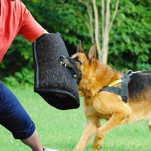 Entrenamiento de perros Obediencia Mordida Manga de protección para el brazo Herramienta para morder para mascotas para pastor alemán mediano y grande Pitbull Accesorios Suministros 230313