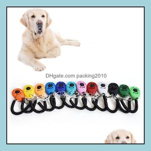 Dog Training Obedience Supplies Pet Home Garden Click Clicker Agility Trainer Aid Train Dhohi