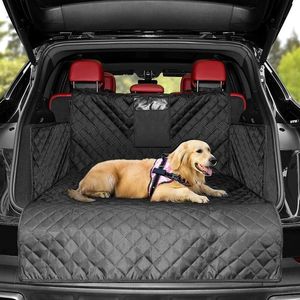Couvercle de siège d'auto pour chien résistant aux chiens pour le couvercle de doublure durable portable étanche du SUV protège le véhicule facile à installer 240412