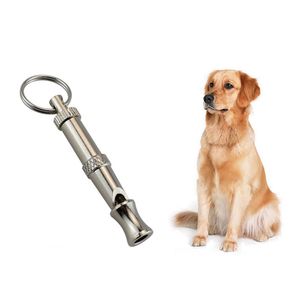 Sifflet d'entraînement pour chien, contrôle des aboiements, dissuasion des chiens, fréquences réglables, son ultrasonique, rappel assis, repousse les aboiements silencieux, outil W0163