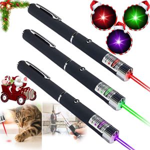 Stylo de chasse pour chiens et chats d'intérieur, jouet pointeur de lumière Laser pour chat