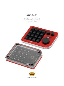 DOIO KB16 01 MINI MECANICAL CLAVIER MOBILLE CONSTRUST