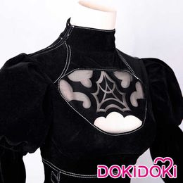 DokiDoki-SR Juego Cosplay NieR: Automata 2B YoRHa No. 2 Tipo B Disfraz Mujer Halloween NieR Automata Y0913