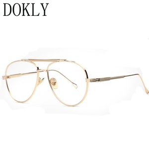 Lunettes de myopie Dokly Cadre des lunettes de soleil claires pour femmes verres classiques s masculins Gafas Sun Men 226h