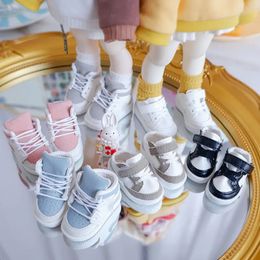 Accessoires de poupée 30cm BJD chaussures de poupée baskets montantes chaussures décontractées pour Yosd 1/6BJD chaussures de poupée accessoires 231208