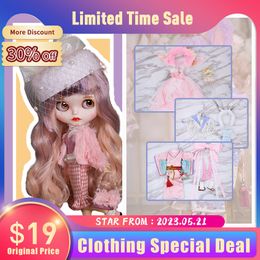 Doll -accessoires DBS Blyth Doll Clothing Collection op speciale deal grote korting tot 30% korting op kleding voor 1/6 30 cm Doll 230812