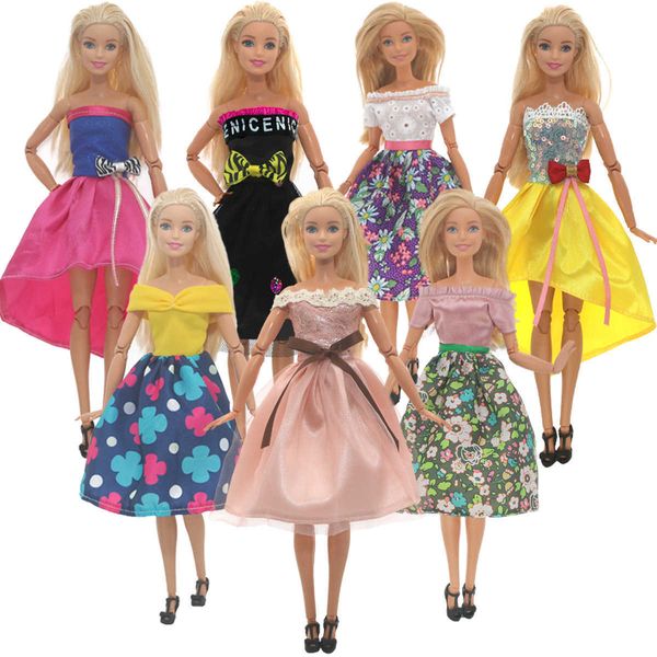 Vêtements de poupée pour fille, 30cm, jouet, robe, accessoires, vêtements de remplacement, jeu 7 pièces/ensemble, nouvelle collection