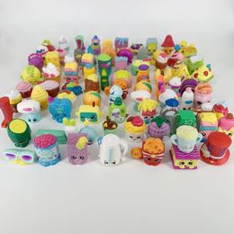 Piezas de cuerpos de muñecas 50 100 piezas Figuras de Shopkines de dibujos animados Colección Modelo Juguetes para niños Muñecas de frutas Figura de acción Regalo para niños 230329