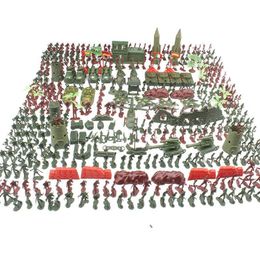 Pièces de corps de poupée 519 360 pièces, modèle de jouet militaire, figurine d'action, Base de l'armée, groupe de combat de soldats pour hommes, ensemble de jeu avec accessoires pour enfants 230329