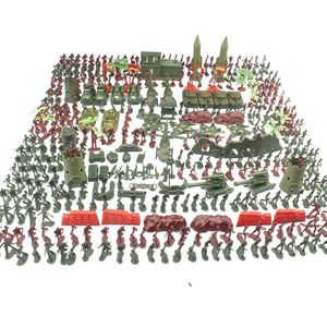 Piezas de cuerpos de muñecas 519 360 piezas Modelo de juguete militar Figura de acción Base del ejército Soldado de hombres Grupo de batalla Juego con accesorios para niños 230329