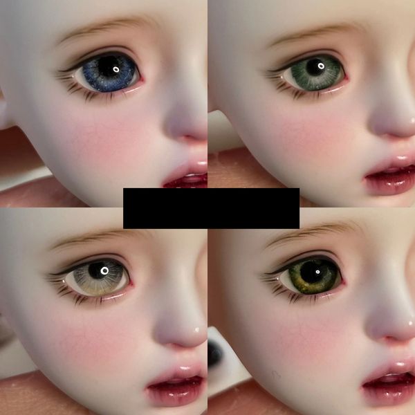 Piezas de cuerpos de muñecas BJD SD Ojos de muñeca Resina 10/12/14/16/18 mm DIY Accesorios de muñeca hechos a mano Globo ocular para 1/4 1/6 1/8 1/3 Uncle Doll OB11 Ojo de yeso 230920