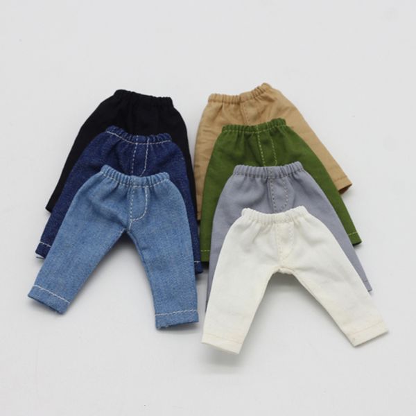 Poupée Corps Pièces Ob11 bébé jeans pour 1 12 BJD obitsu 11 accessoires vêtements pantalons mignons vêtements cadeau d'anniversaire 230422