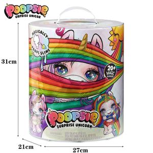 Pièces de corps de poupée Original Poopsie Slime Licorne arc-en-ciel paillettes merde à bascule Starlight jouets de luxe cadeau d'anniversaire pour fille ensembles 230615