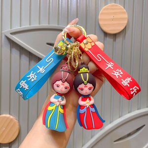 Doll Cartoon China-Chic Feitian Dance Dance mignon Chain Pendante Pendante Car Key Chain Backpack