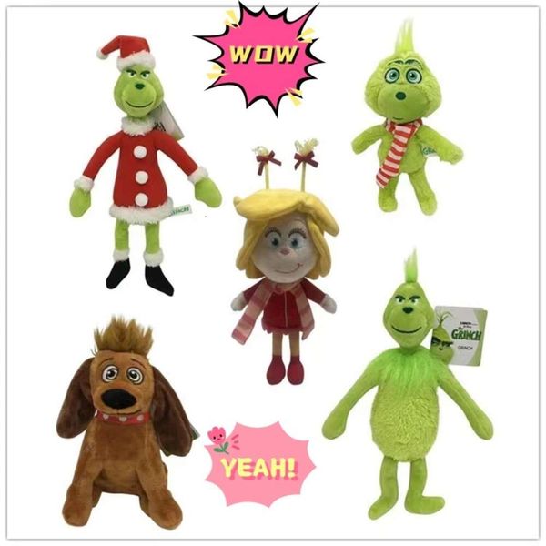 Muñeca Verde Diseñador Venta al por mayor Comfortale Christmas Genie Toys Green Genie Green Mejor calidad Traje Moda Popular Suave Niños ataviados