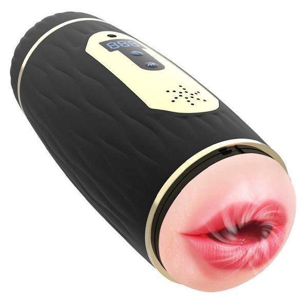 Jouets de poupée masseur sexuel masturbateur pour hommes femmes pipe vaginale succion automatique adulte hommes avion électrique tasse masturbation appareil d'exercice compte KO68