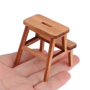 Dollhouse Miniature Park Garden Trellis Stools Stap Stool Square Stool Bank Model Living Room Garden Planter Opbergrek Decor Decor