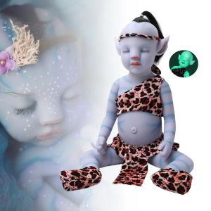 Dolls 12/20 inch Avatar Reborn Doll Luminous Baby Kids Toys Populaire realistische Vinyl Doll Girls Boys Children Toys Baby Baby Cadeau