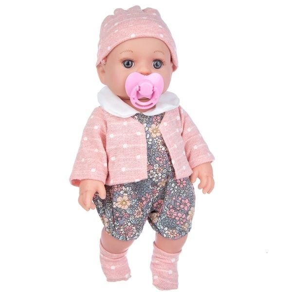 Poupées 12 pouces de bébé poupées réalistes née bébé poupées simulation petite fille accessoires de jouets faits à la main pour la collection d'enfants d5qa 230210