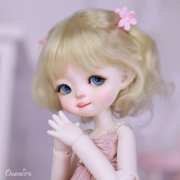 Muñecas 16 BJD Doll Shyann con Nova Body Cute Pink Sling Dress Art Toys Regalo sorpresa para niños ShugaFairy 230427