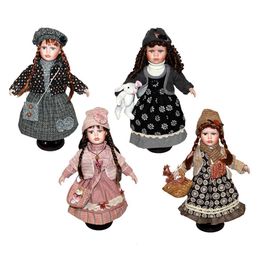 Dolls 16 Inch Doll with Stand Gift vriend Dollhouse People Display Decor 230704
