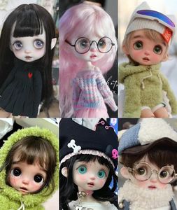 Dolls 16 Recast momo piupiu bjd alleen hoofd grote kop no make -up of met chimu s6 body naakt pop 230822