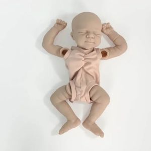 Poupées 18inch 45cm bebe reborn pascale vierge kit soft en vinyle poupées accessoires bricolage