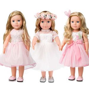 Poppen 18inch full body vinyl baby 45 cm peuter herboren pop kerst verjaardagscadeau voor kinderen meisjes 220912