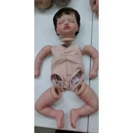 Poupées 19inch ne nouveau-né bébé renaît de poupée rosalie bébé soft touch déjà peint des pièces de poupée inachevées