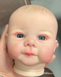 Poppen 19 inch Reborn Doll Kits Juliette met veel details Aderen Ongemonteerde poponderdelen met stoffen lichaam en ogen