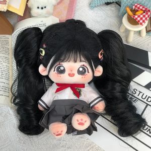 Poupées 20 cm poupée idole en peluche coton Kawaii peluche bébé peluches sans attributs jouets Fans Collection enfants cadeaux 231031