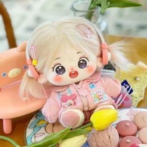 Muñecas 20 cm IDol Doll Plush Star Dolls Kawaii Maltosa Girl Sin atributos Muñecas Juguetes Fans Colección Niños Novia Regalos 231023