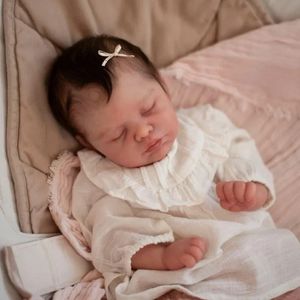 Poupées 20 pouces Avelee Reborn poupée Kit dormir bébé avec COA réaliste doux au toucher inachevé non peint pièces de poupée 231023